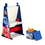 Delta Children - Set 3 in 1 sevalet si birou cu taburet Disney Cars - Image 4